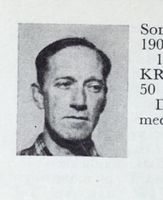 Fabrikkarbeider Johan Solberg, f. 1906 på Modum. Langrenn. Foto: Ranheim: Norske skiløpere