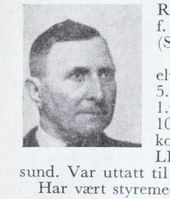 Fløtningsinspektør Jørgen Rollum (Rolighed), f. 1897 på Modum. Sønn av Oluf Rolighed. Hopp og kombinert. Foto: Ranheim: Norske skiløpere