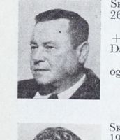 Materialforvalter Birger Skauen, f. 1902 på Modum. Hopp. Foto: Ranheim: Norske skiløpere