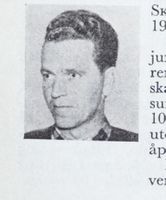 Mekaniker Bjarne Skimstad, f. 1918 på Modum. Hopp. Foto: Ranheim: Norske skiløpere