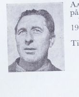 Skogsarbeider Kristian Aasen, f. 1905 på Modum. Hopp for Haugfoss Idrettsforening, formann i laget en periode. Foto: Ranheim: Norske skiløpere