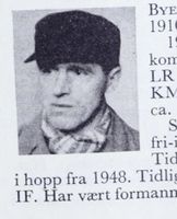 Småbruker Torbjørn Bye, f. 1910 i Sysle. Kombinert og langrenn. Foto: Ranheim: Norske skiløpere