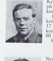 Gardbruker Helge Kopland, f. 1923 på Modum. Hopp, kombinert, langrenn og sekretær i friidrettsgruppa. Foto: Ranheim: Norske skiløpere