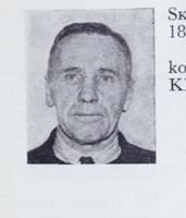 Skogsarbeider Johan G. Skinstad, f. 1896 på Modum. Hopp og kombinert. Foto: Ranheim: Norske skiløpere
