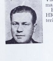 Knut Vik, f. 1916 i Sigdal kommune. Formann i idrettslaget i 1953. Foto: Ranheim: Norske skiløpere