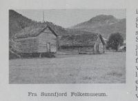 Bygninger på Sunnfjord museum. Det norske næringsliv b. 14 Sogn og Fjordane, 1953.