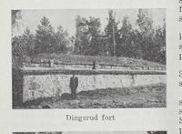Dingsrud fort. Foto fra Det Norske næringsliv. 12 : Akershus fylkesleksikon, utg. 1952.