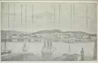 Eidanger. Ill. fra boka Knudsen, Finn: Eidanger-Porsgrund. Utg. 1932