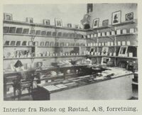 Interiør fra Røske og Røstad