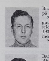 Sven Bratvold, rørlegger fra Rjukan og skihopper. Foto: Ranheim: Norske skiløpere