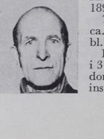 Bernt Haavaldsen (1891-1955), formann og fra Dale i Vaksdal. Langrennsløper for Rjukan IL. Autorisert kretsdommer i 1922 og virket som kretsens dommer-instruktør. Foto: Ranheim: Norske skiløpere