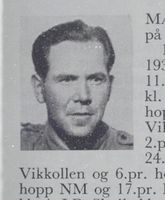 Rolf Magnussen, elektriker fra Rjukan. Skihopper og slalåmkjører. Kretsmester i hopp tre ganger. Foto: Ranheim: Norske skiløpere