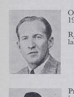 Henry Olufsen, maskinassistent fra Vardal og skihopper. Foto: Ranheim: Norske skiløpere