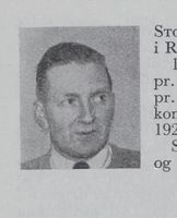 Theodor Stokke, lagerarbeider fra Risør. Hopp og kombinert. Foto: Ranheim: Norske skiløpere