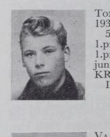 Elektriker Torjus Torjussen, født 1936 i Rauland. Hopp og slalåm for Idrottslaget Dyre Vaa, Vinje kommune.