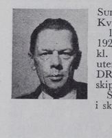 Skimaker Einar Sudbø, f. 1907 i Kviteseid. Hopp og kombinert. Foto: Ranheim: Norske skiløpere