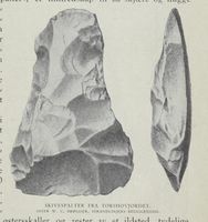 Skivespalter fra Torshovjordet. Fra Akers historie, utgitt 1918.