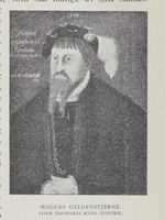 Riksråd Mogens Gyldenstjerne (1481–1569) med helskjegg.