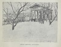 Pavillonen, et motiv fra Aker.