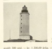 Fyret etter 1910, da 2. ordens lynblinkapparat ble installert. Foto: Ukjent
