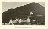 Fyrstasjonen i 1937.