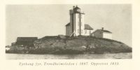 Tyrhaug fyrstasjon omkring 1941.