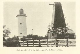 Det gamle tårnet og tåkesignalet.