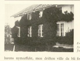 Fyrvokterboligen. Foto: Ukjent