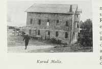 Kurud mølle. Foto: Bygdemøllene i Norge (1958)