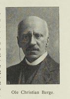 Ole Christian Berge (1855–1950), sokneprest 1911–1929.