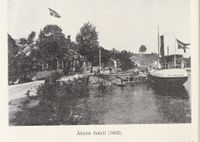 Åheim Hotell i 1892. (Ytterbøe, 1925)