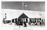 Vinika-hytta i 1959, Vadsø skiklubbs hytte. Viinikka i Vadsø.