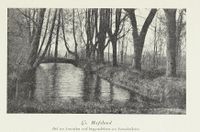 Kanalen ved inngangen til hovedalléen.