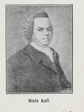 Niels Aall (d. 1784), Porsgrunn. Foto: Lund, Carl: Porsgrund 1807-1907