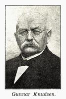Gunnar Knudsen var Venstres femte statsminister. Foto: Ljos over Telemark av Stranna, Olav, utgitt av Erik St. Nilssen (1937).