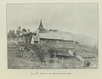 Holdhus kyrkje. Foto: Bendixen, B.E.: "Kirkerne i Søndre Bergenhus amt", 1909 .
