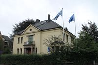 Nobels gate 45 i Oslo, oppført 1916. Foto: Chris Nyborg (2013).