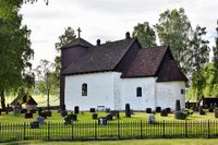 Løkkabakken 15, Romnes kirke. Foto: Roy Olsen (2018).