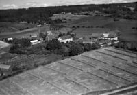 Flyfoto av Nord-Kise. Hesjer.