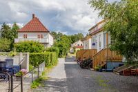 Hagebybebyggelse på Tåsen. Foto: Leif-Harald Ruud (2017)