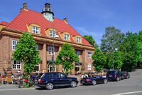 Damplassen i Ullevål Hageby. Foto: Leif-Harald Ruud (2007).