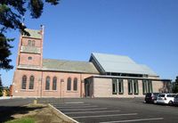 Nordstrand kirke etter påbyggingen i 2015. Foto: Stig Rune Pedersen (2015)