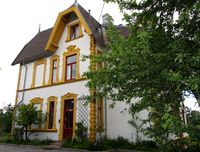 Arkitektens eget hjem i Nordstrandveien 25 i Oslo. Foto: Stig Rune Pedersen