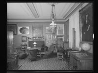 Ibsens arbeidsværelse ca. 1960. Foto: Ukjent