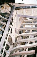 Spanta sett frå innsida mot stilken kjem godt fram her.