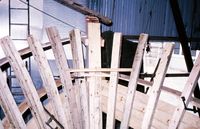 Frå innsida mot stamnen ser det slik ut, skulle gjerne sett lenger