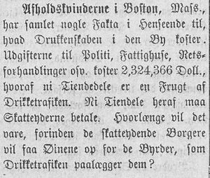 Notis 2 om alkohol i Unions-Banneret 1.11.1885.jpg