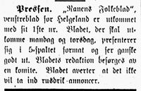 179. Notis om Ranens Folkeblad i Harstad Tidende 24. juli 1913.jpg