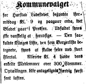 Notis om kommunevalget i Harstad Tidende 7.12.1903.JPG