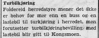6. Notis om turbilbevilling i Foldereid i Namdal Arbeiderblad 28.10.1950.jpg